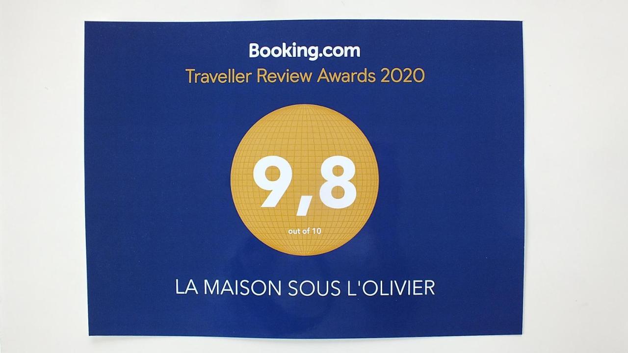 Вилла La Maison Sous L'Olivier Morieres-les-Avignon Экстерьер фото